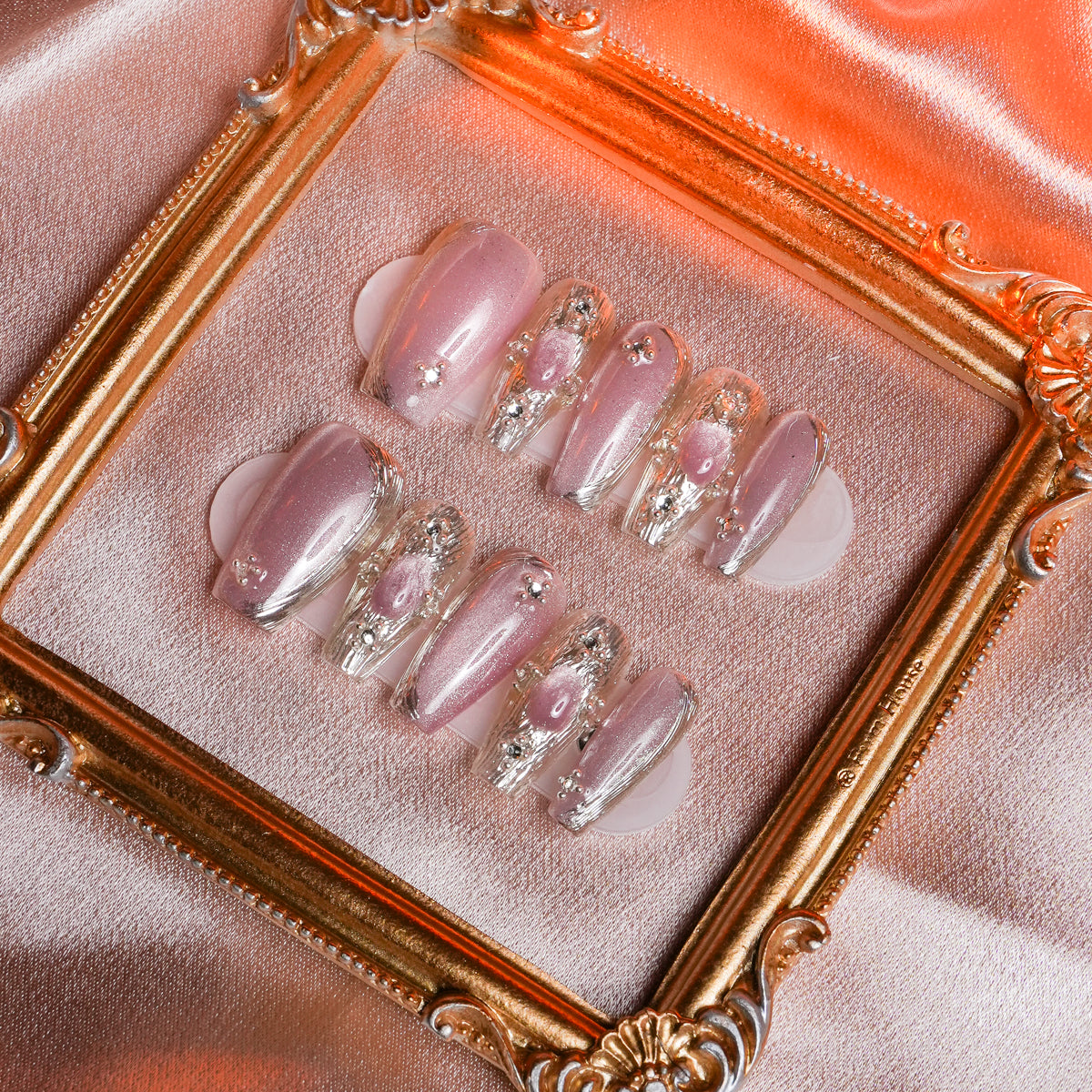 Buccellati Champagne Pink High-Quality PressOn Nails