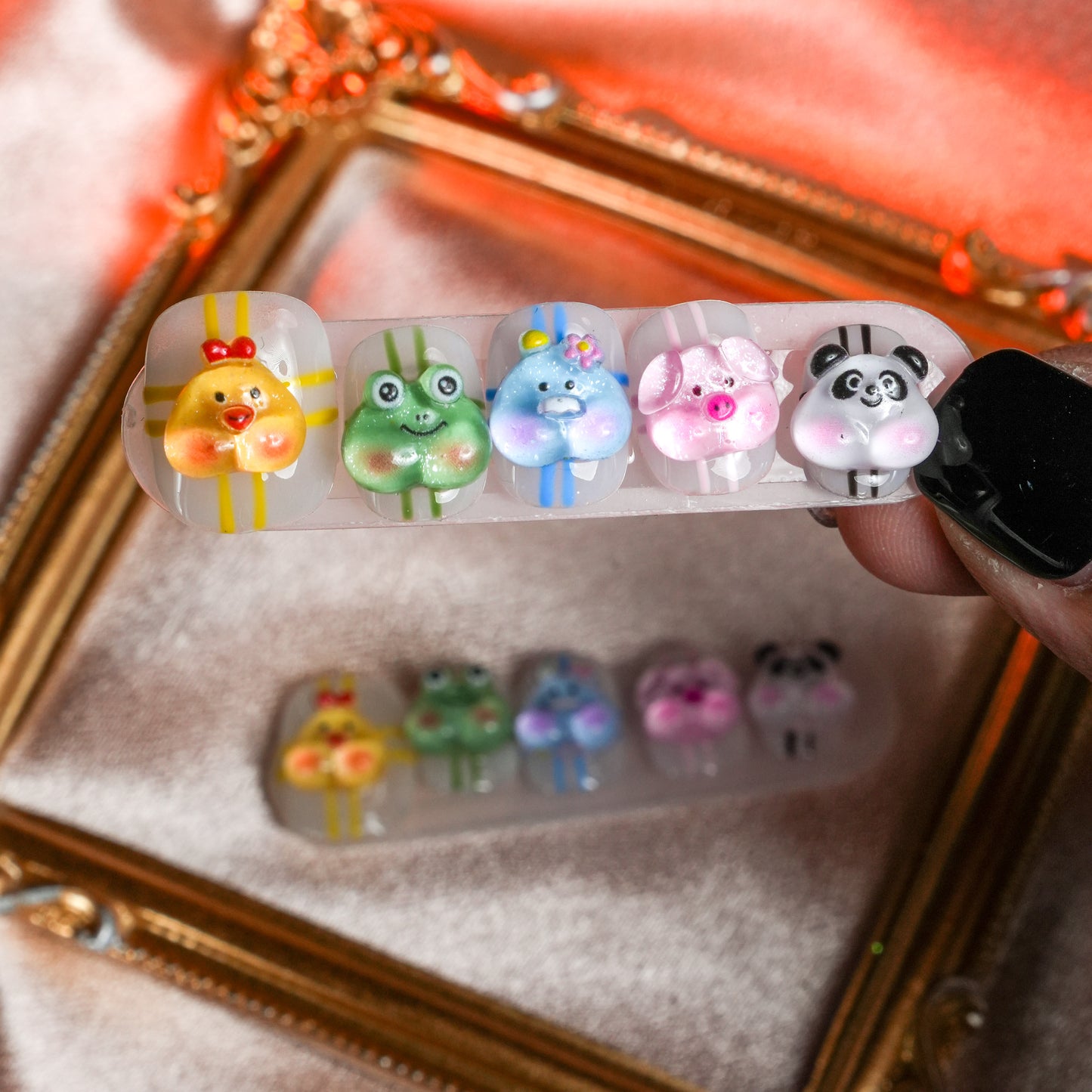 Animal Party High-Quality PressOn Nails